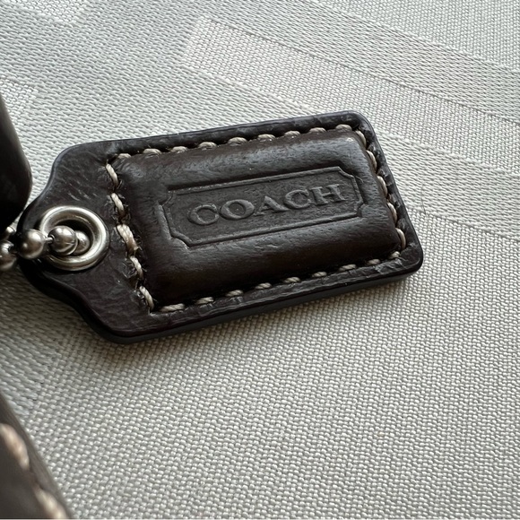 Coach Brown Canvas Logo Crossbody - Picture 5 of 5